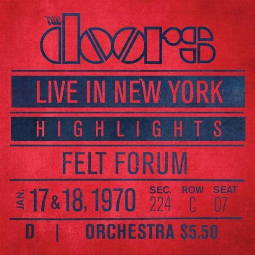 The Doors: Live in New York [ Vinyl ]
