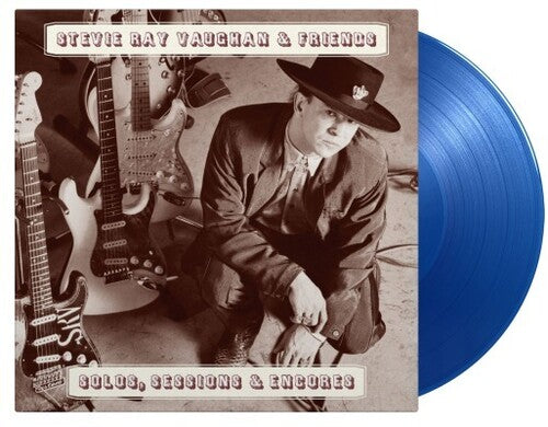 Vaughan, Stevie Ray & Friends: Solos Sessions & Encores - Limited 180-Gram Translucent Blue Colored Vinyl [ Vinyl ]