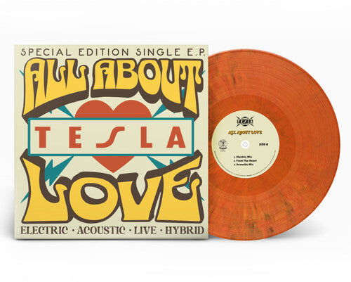 Tesla: All About Love - Orange [ Vinyl ]