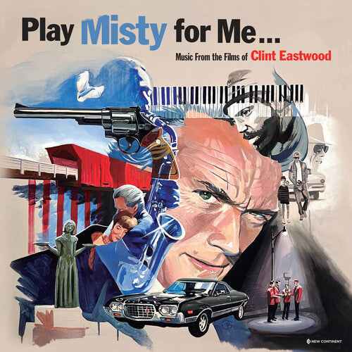 Play Misty for Me: Music From Films of Eastwood: Play Misty For Me: Music From The Films Of Clint Eastwood / Various - Limited 180-Gram Blue Colored Vinyl [ Vinyl ]