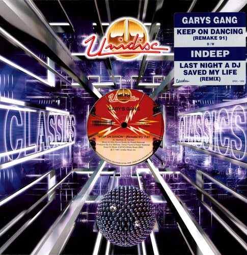 Gary's Gang: Last Night a DJ Saved My Life / Keep on Dancing [ Vinyl ]
